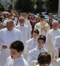 Blagdan Tijelova i tijelovska procesija u Župi bl. Ivana Merza, Zagreb – Špansko